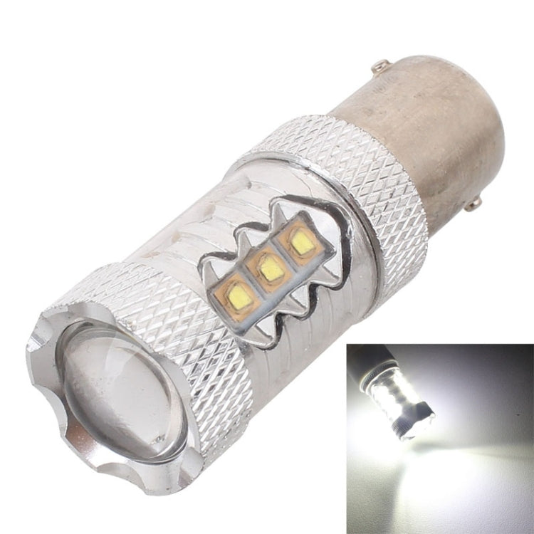1157/BAY15D 80W 800LM 6500K White Light 16-3535-LEDs Car Brake Light , Constant Current , DC12-24V - Brake Lights by PMC TechLife | Online Shopping South Africa | PMC TechLife | Buy Now Pay Later Mobicred