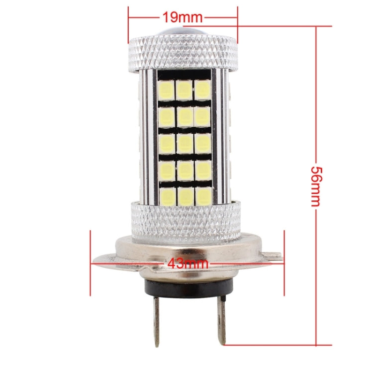 2 PCS H7 12.6W 630LM 6500K White Light 2835 SMD 66 LED Car Fog Light,  DC12V - Fog / Driving Lights by PMC TechLife | Online Shopping South Africa | PMC TechLife | Buy Now Pay Later Mobicred
