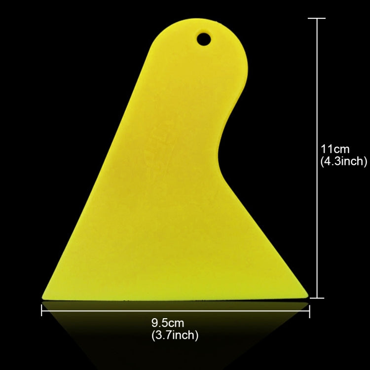 KANEED 10 PCS Car Window Wrapping Film Scraper Thickening Car Sticker Tool, Size: 11cm x 9.5cm - Sticker Tools by KANEED | Online Shopping South Africa | PMC TechLife