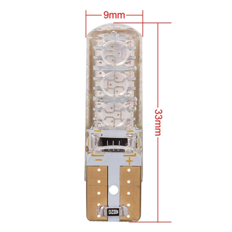 10 PCS T10 3W 300LM Silicone 6 LED SMD 5050 Car Clearance Lights Lamp, DC 12V - Clearance Lights by PMC TechLife | Online Shopping South Africa | PMC TechLife | Buy Now Pay Later Mobicred