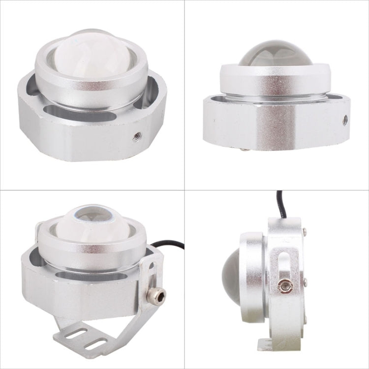 10W 500LM White Light 6500K COB LED Wired Hexagon Eagle Eyes Car Fog Lamp,Wire Length:35cm, DC 12-24V(Silver) - Eagle Eye Lamps by PMC TechLife | Online Shopping South Africa | PMC TechLife | Buy Now Pay Later Mobicred