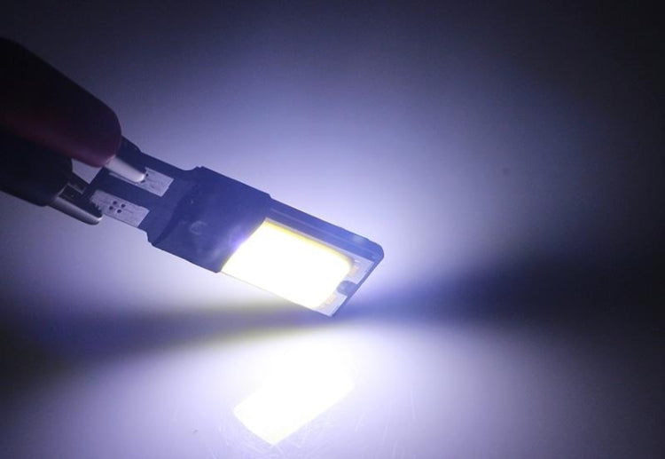 2 PCS T10 3W 160-180LM 2 LED Ice Blue COB LED Decode Car Clearance Lights Lamp, DC12V - Clearance Lights by PMC TechLife | Online Shopping South Africa | PMC TechLife | Buy Now Pay Later Mobicred