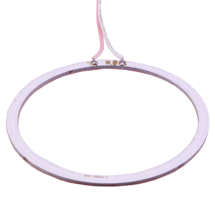 80mm 5W 180LM Angel Eyes Circles Car Headlight Red Light COB LED Lights for Vehicles, DC 12-24V - Eagle Eye Lamps by PMC TechLife | Online Shopping South Africa | PMC TechLife | Buy Now Pay Later Mobicred