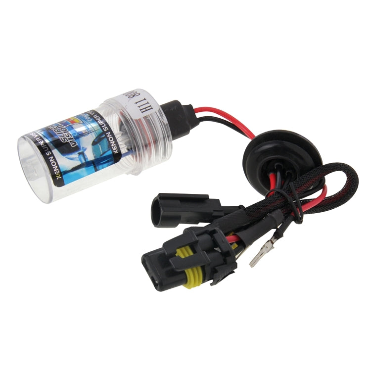 DC12V 35W H11 HID Xenon Light Single Beam Super Vision Waterproof Head Lamp, Color Temperature: 8000K, Pack of 2 - Xenon Lights by PMC TechLife | Online Shopping South Africa | PMC TechLife | Buy Now Pay Later Mobicred