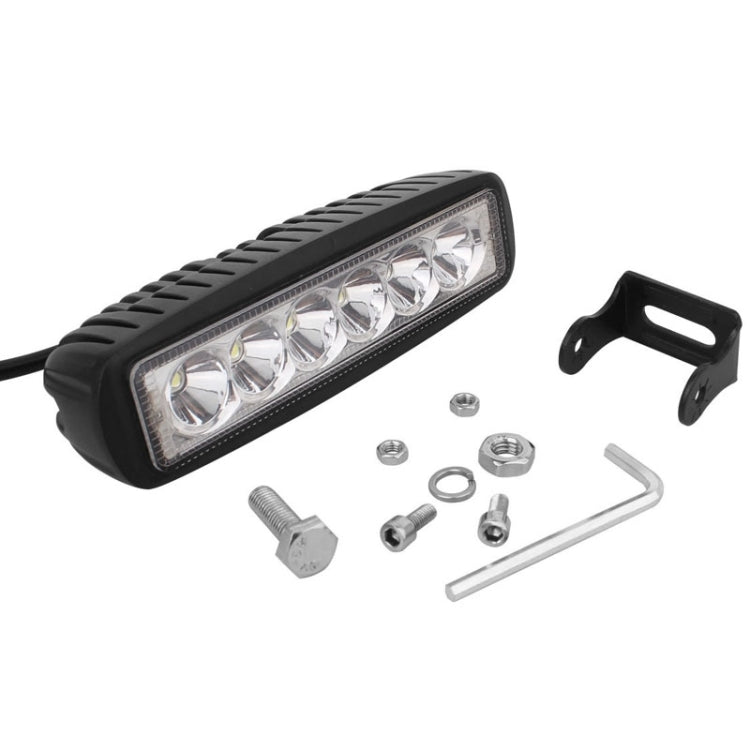 18W 1440LM Epistar 6 LED White Slot Beam Car Work Lamp Bar Light Waterproof IP67, DC 10-30V - Work Lights by PMC TechLife | Online Shopping South Africa | PMC TechLife | Buy Now Pay Later Mobicred