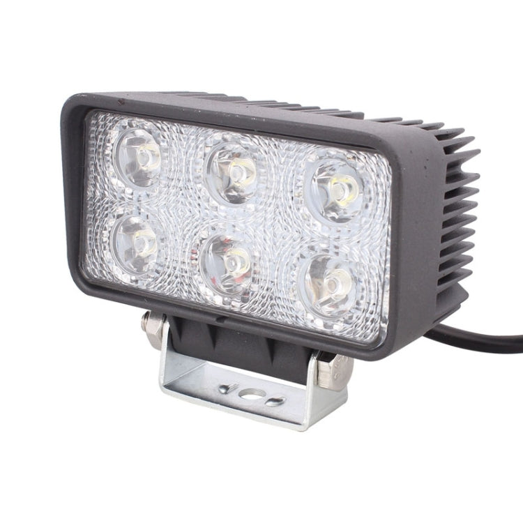 LML-1518 18W 1260-1350LM Epistar 6 LED White 30 Degree Spot Beam Car LED Light Waterproof IP67, DC 10-30V - Work Lights by PMC TechLife | Online Shopping South Africa | PMC TechLife | Buy Now Pay Later Mobicred