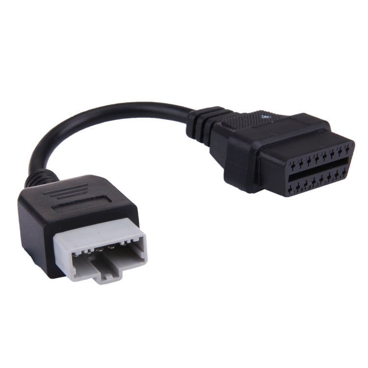 5 Pin to 16 Pin OBDII Diagnostic Cable for Honda, Full Length: 20.5cm(Black) - Cables & Connectors by PMC TechLife | Online Shopping South Africa | PMC TechLife | Buy Now Pay Later Mobicred