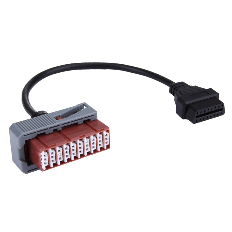30 Pin to 16 Pin OBDII Diagnostic Cable for Peugeot Citroen - Cables & Connectors by PMC TechLife | Online Shopping South Africa | PMC TechLife | Buy Now Pay Later Mobicred