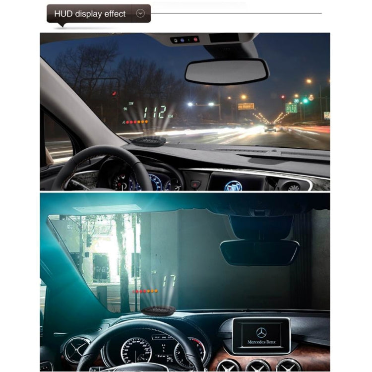 A1 2.0 inch Car GPS HUD Head Up Display Vehicle-mounted Security System, Support Speed & Real Time & Altitude & Over Speed Alarm & Compass & MPH & Auto Sleeping & KM & Satellite Signal - Head Up Display System by PMC TechLife | Online Shopping South Africa | PMC TechLife | Buy Now Pay Later Mobicred