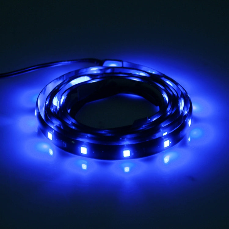 5 PCS 120cm 60 LED Waterproof Flexible Car Strip Light, DC 12V(Blue Light) - Decorative Lights by PMC TechLife | Online Shopping South Africa | PMC TechLife | Buy Now Pay Later Mobicred