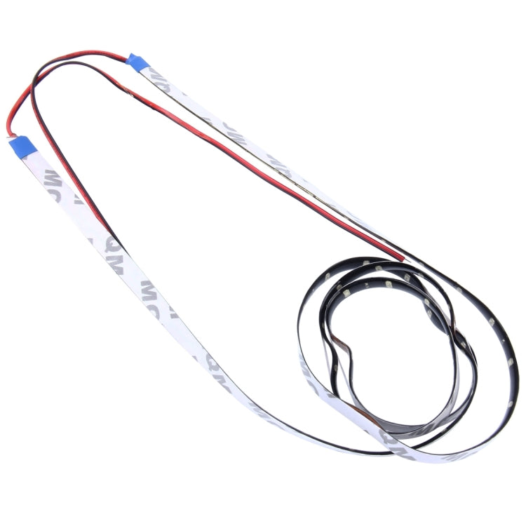 5 PCS 120cm 60 LED Waterproof Flexible Car Strip Light, DC 12V(White Light) - free shipping - PMC TechLife - Order now!