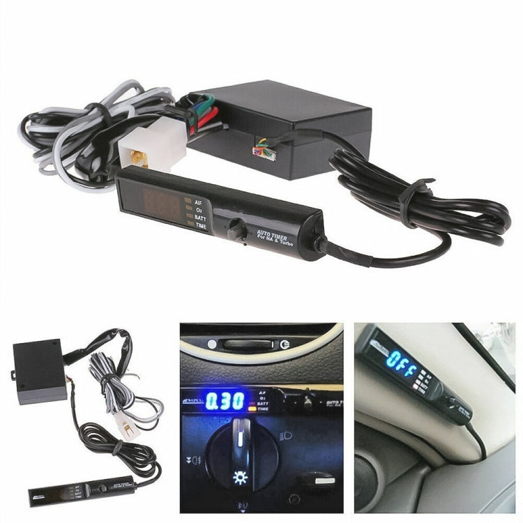 APEXI Universal Blue LED Auto Timer For NA &Turbo(Black) - Engine Fittings by PMC TechLife | Online Shopping South Africa | PMC TechLife | Buy Now Pay Later Mobicred