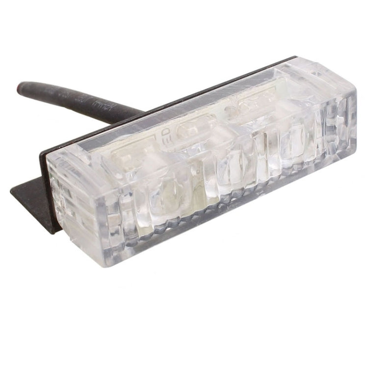 6W 450LM 6 x 3-LED Yellow Light 577nm Car Strobe Flash Warning Light Signal Lamp, DC 12V - Warning Lights by PMC TechLife | Online Shopping South Africa | PMC TechLife | Buy Now Pay Later Mobicred