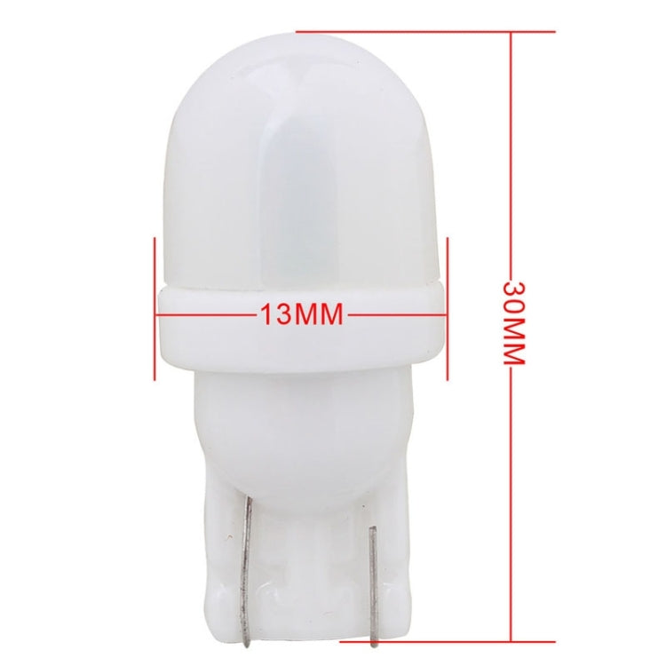 10 PCS T10 1W 80LM Ceramic 2 LED SMD 5630 Car Clearance Lights Lamp, DC 12V - Clearance Lights by PMC TechLife | Online Shopping South Africa | PMC TechLife | Buy Now Pay Later Mobicred