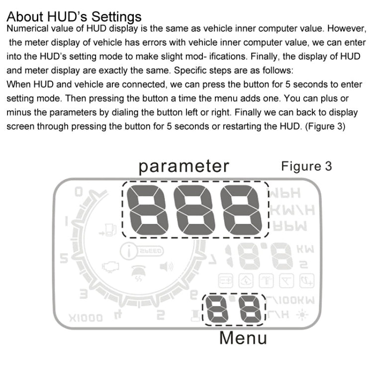 W02 5.5 inch Car OBDII HUD Fuel Consumption Warning System Vehicle-mounted Head Up Display Projector with LED - Head Up Display System by PMC TechLife | Online Shopping South Africa | PMC TechLife | Buy Now Pay Later Mobicred