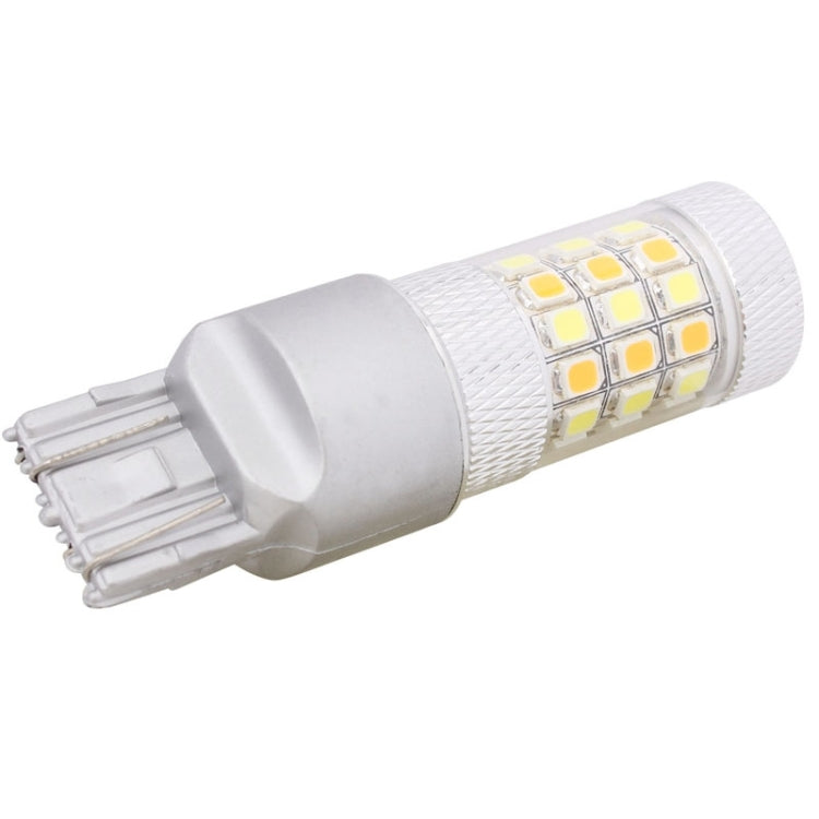 T20/7443 8W 420LM White + Yellow Light 42 LED 2835 SMD Car Brake Light Steering Light Bulb, DC 12V - Brake Lights by PMC TechLife | Online Shopping South Africa | PMC TechLife | Buy Now Pay Later Mobicred
