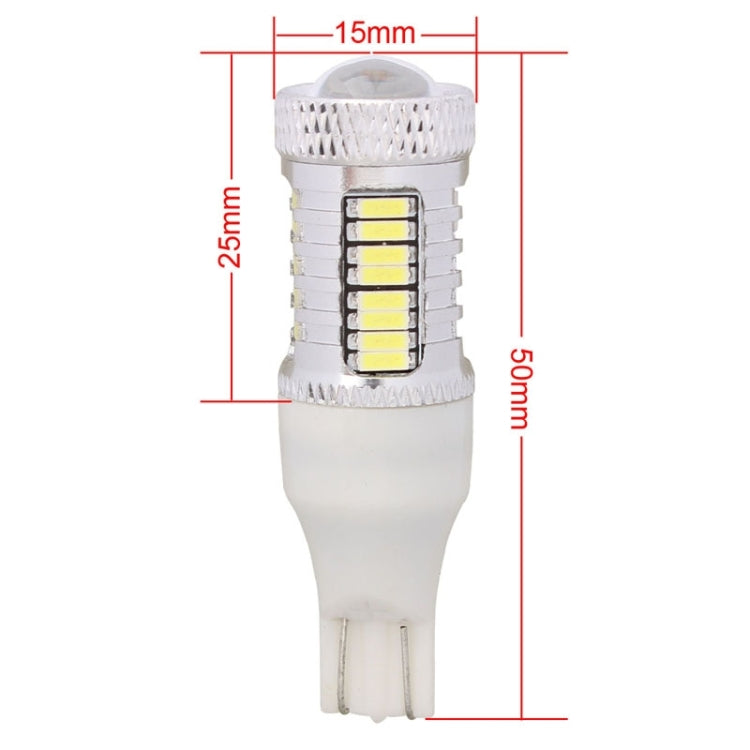 MZ T15 11W + 5W 520LM White Light + 32 LED 4014 SMD Car Brake Light Fog Lights Bulb, DC 12V - free shipping - PMC TechLife - Order now!