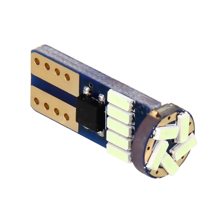 2PCS T10 3W 450LM White Light 15 LED 4014 SMD LED Decode Error-Free Canbus Car Clearance Lamp,DC12V - Clearance Lights by PMC TechLife | Online Shopping South Africa | PMC TechLife | Buy Now Pay Later Mobicred