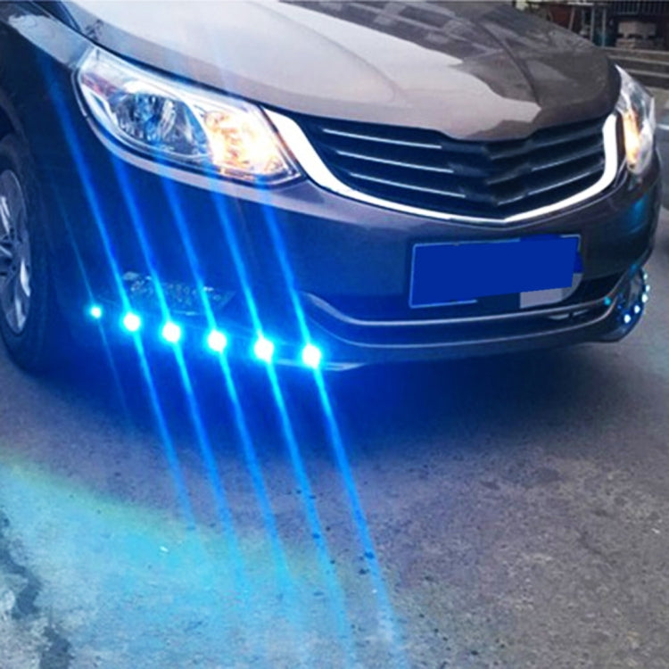 2 PCS 2x 3W 120LM Waterproof Eagle Eye Light White LED Light for Vehicles, Cable Length: 60cm(Silver) - free shipping - PMC TechLife - Order now!