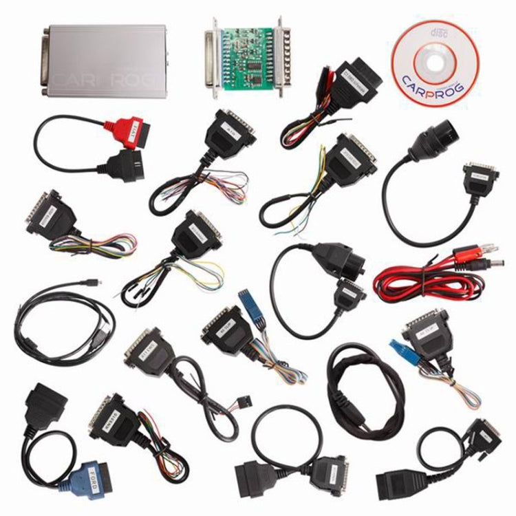 Carprog V10.03 Full ECU Chip Auto Repair Tool with 21 Adaptors for Car Radios / Odometers / Dashboards / Immobilizers Repair - Code Readers & Scan Tools by PMc TechLife | Online Shopping South Africa | PMc TechLife | Buy Now Pay Later Mobicred