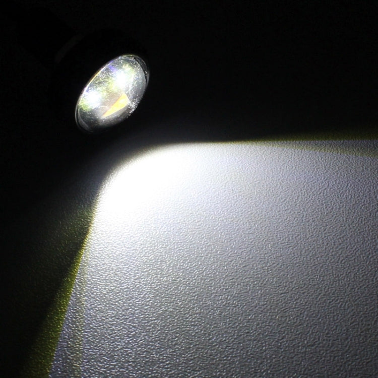 2 PCS 22.5mm 2W 200LM White + Yellow Light 4 LED SMD 5630 Eagle Eye Car Steering Light Daytime Running Light(Black) - Eagle Eye Lamps by PMC TechLife | Online Shopping South Africa | PMC TechLife | Buy Now Pay Later Mobicred