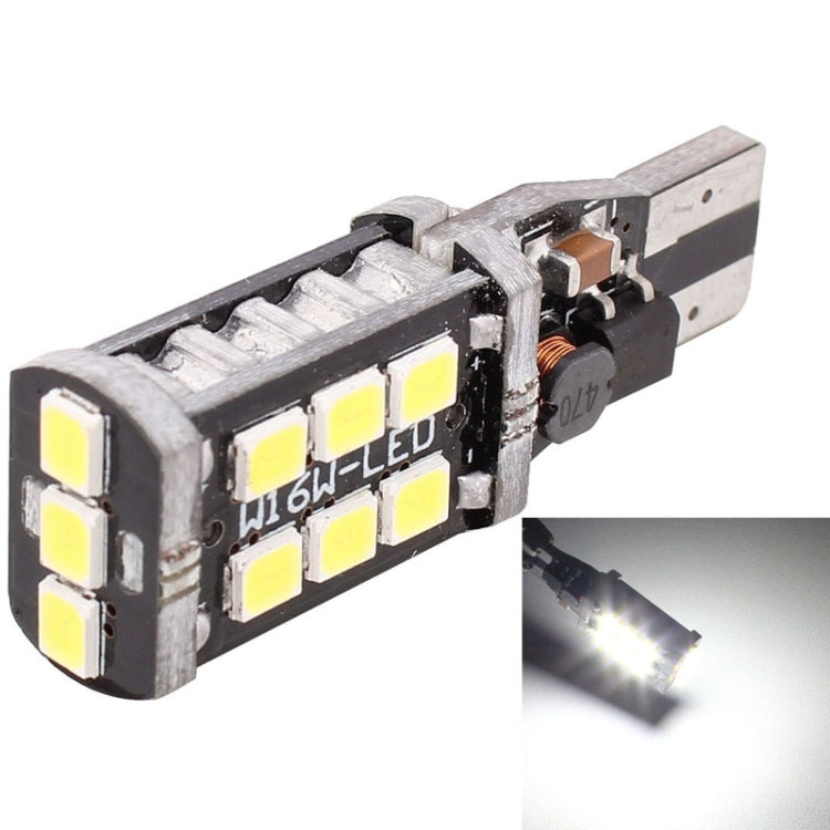2 PCS T15 3W White LED 300LM SMD 2835 Car Rear Fog Lamp / Backup Light for Vehicles, DC 12V - Fog / Driving Lights by PMC TechLife | Online Shopping South Africa | PMC TechLife | Buy Now Pay Later Mobicred
