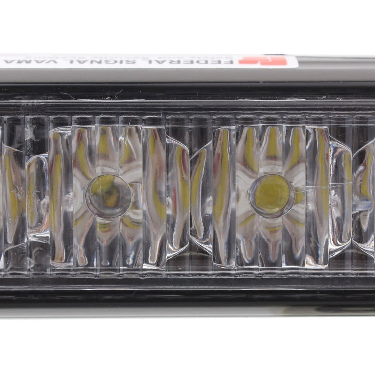 2 PCS  6 inch 6 LED 2 x 18W Car Flash Warning Light Red + Blue Change White Waterproof Emergency Light, DC 12V - Warning Lights by PMC TechLife | Online Shopping South Africa | PMC TechLife | Buy Now Pay Later Mobicred