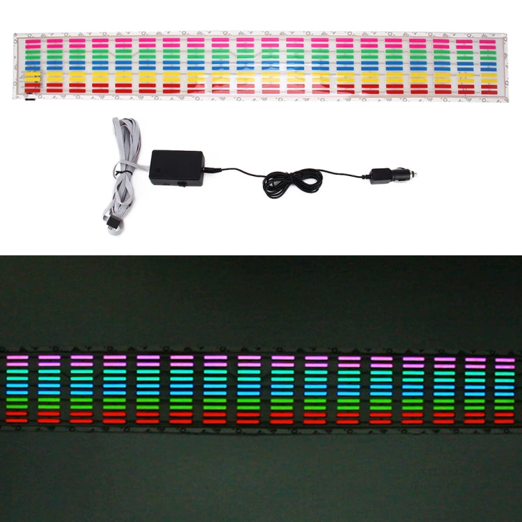 5 Colors Music Active EL Car Sticker Equalizer with Car Charger, Size: 90cm x 10cm - Decorative Lights by PMC TechLife | Online Shopping South Africa | PMC TechLife | Buy Now Pay Later Mobicred
