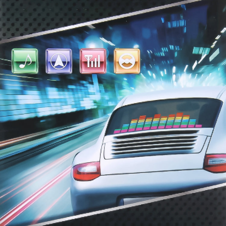 5 Colors Music Active EL Car Sticker Equalizer with Car Charger, Size: 90cm x 10cm - Decorative Lights by PMC TechLife | Online Shopping South Africa | PMC TechLife | Buy Now Pay Later Mobicred