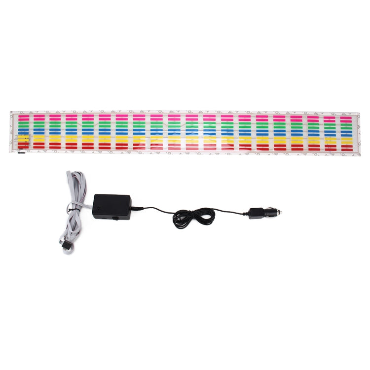 5 Colors Car Music Rhythm Lamp Car Sticker Equalizer with Car Charger, Size: 70cm x 16cm - Decorative Lights by PMC TechLife | Online Shopping South Africa | PMC TechLife