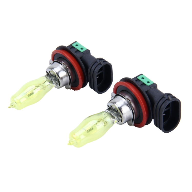 2 X H11 HOD Halogen Bulbs 12V 100W 2400 LM 3500K Yellow Light Headlights - Halogen Lights by PMC TechLife | Online Shopping South Africa | PMC TechLife | Buy Now Pay Later Mobicred