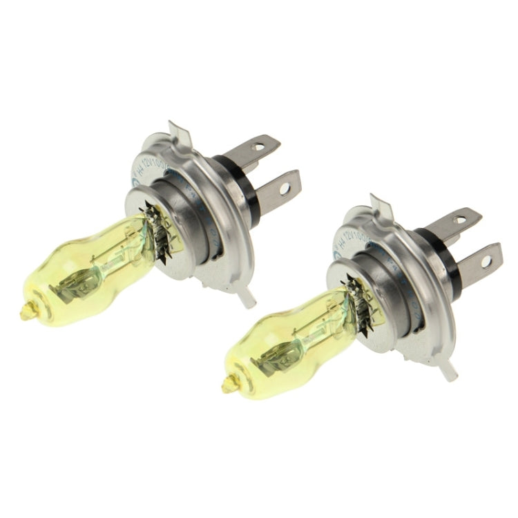 2 X H4 HOD Halogen Bulbs 12V 100W 2400 LM 3500K Yellow Light Headlights - Halogen Lights by PMC TechLife | Online Shopping South Africa | PMC TechLife | Buy Now Pay Later Mobicred