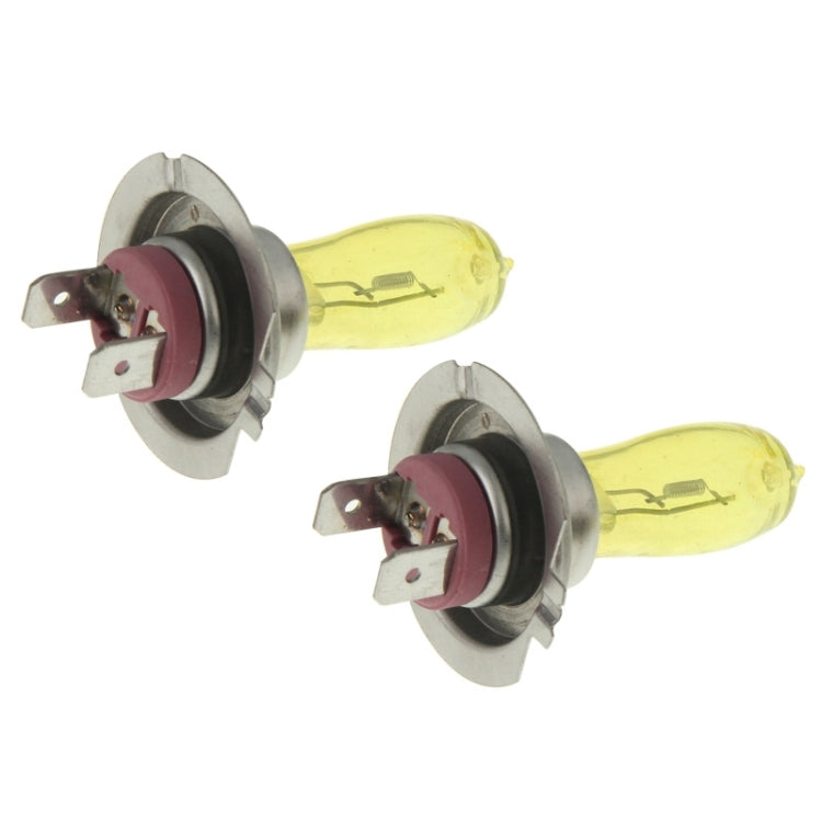 2 X H7 HOD Halogen Bulbs 12V 100W 2400 LM 3500K Yellow Light Headlights - Halogen Lights by PMC TechLife | Online Shopping South Africa | PMC TechLife