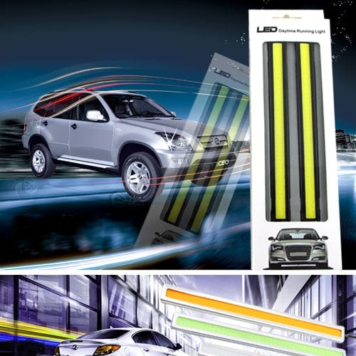 2 PCS 6W*2 DRL LED Blue Light Bar Car Light Source Waterproof Daytime Running Lights, DC 12V - Running Lights by PMC TechLife | Online Shopping South Africa | PMC TechLife | Buy Now Pay Later Mobicred