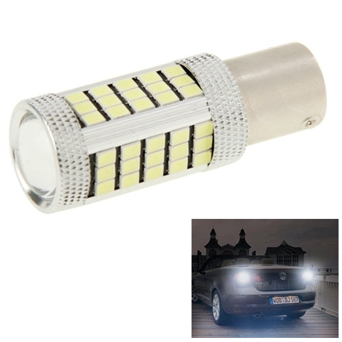 2 PCS 1156/BA15S 3W White 66 LED SMD 2835 Brake Light for Vehicles, DC 12V - Brake Lights by PMC TechLife | Online Shopping South Africa | PMC TechLife | Buy Now Pay Later Mobicred