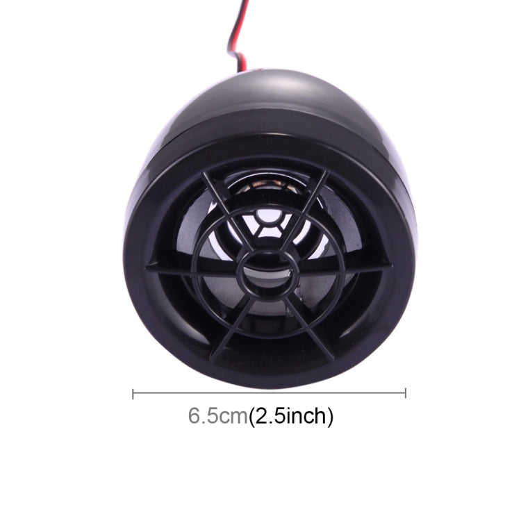 Motorcycle Anti-theft Digital MP3 with 2.5 inch Speaker, FM Radio & Remote Control, Support SD Card & USB Flash Disk(Black) - Theft Protection by PMC TechLife | Online Shopping South Africa | PMC TechLife | Buy Now Pay Later Mobicred