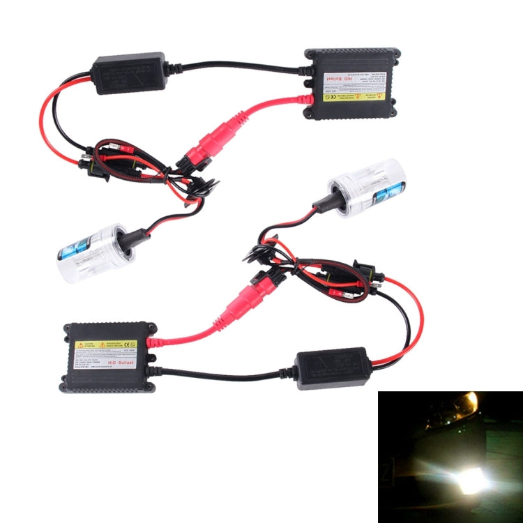 DC12V 35W 2x H7 Slim HID Xenon Light, High Intensity Discharge Lamp, Color Temperature: 6000K - free shipping - PMC TechLife - Order now!