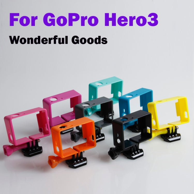TMC High Quality Tripod Cradle Frame Mount Housing for GoPro HERO4 /3+ /3, HR191(Pink) - Protective Frame by TMC | Online Shopping South Africa | PMC TechLife | Buy Now Pay Later Mobicred
