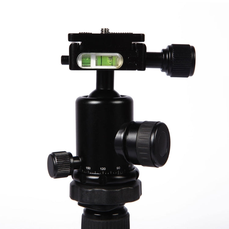 Triopo MT-2505C Adjustable Portable Aluminum Tripod with NB-1S Ball Head for Canon Nikon Sony DSLR Camera(Black) - free shipping - PMC TechLife - Order now!