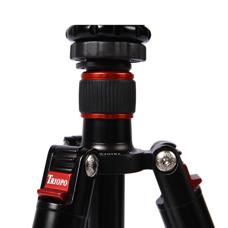 Triopo MT-2804C Adjustable Portable Aluminum Tripod with NB-2S Ball Head for Canon Nikon Sony DSLR Camera(Black) - free shipping - PMC TechLife - Order now!