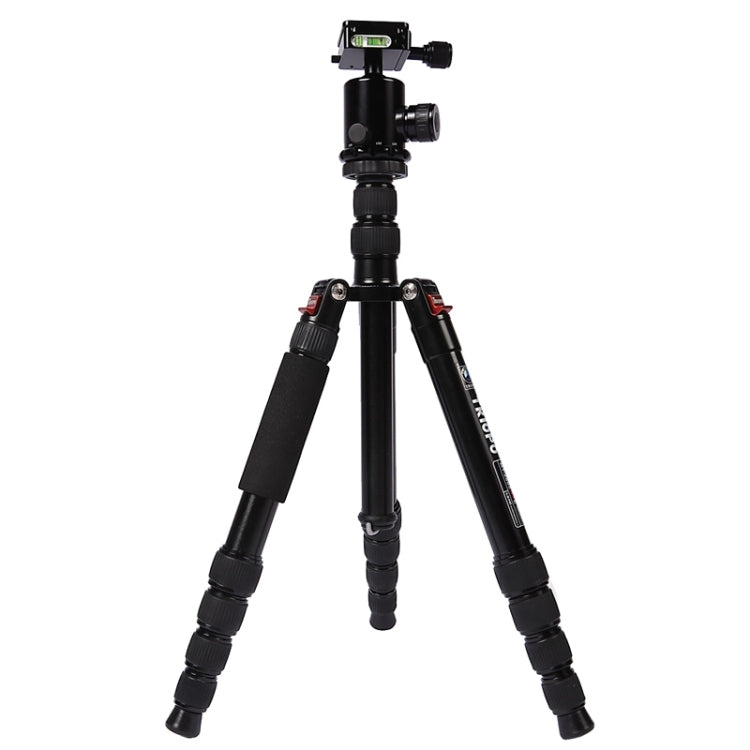 Triopo MT-2805C Adjustable Portable Aluminum Tripod with NB-2S Ball Head for Canon Nikon Sony DSLR Camera(Black) - free shipping - PMC TechLife - Order now!