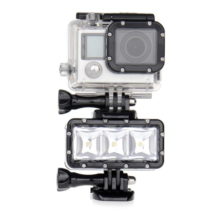 SupTig 30M Waterproof 300LM Video Light for GoPro, Insta360, DJI and Other Action Cameras(Black) - Waterproof Light by PMC TechLife | Online Shopping South Africa | PMC TechLife | Buy Now Pay Later Mobicred