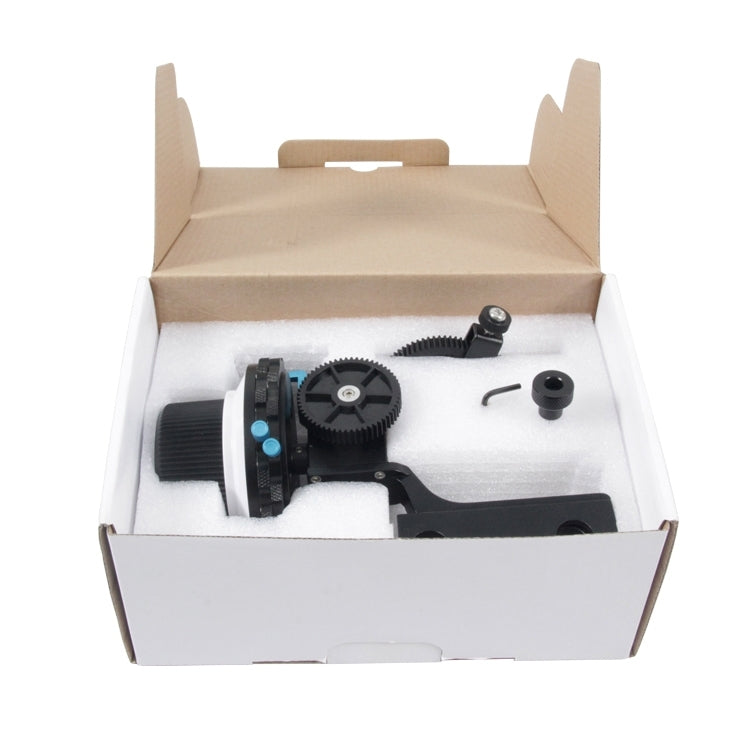 YELANGU YLG0103D F4 Limit Follow Focus with Adjustable Gear Ring Belt for Canon / Nikon / Video Cameras / DSLR Cameras - free shipping - PMC TechLife - Order now!