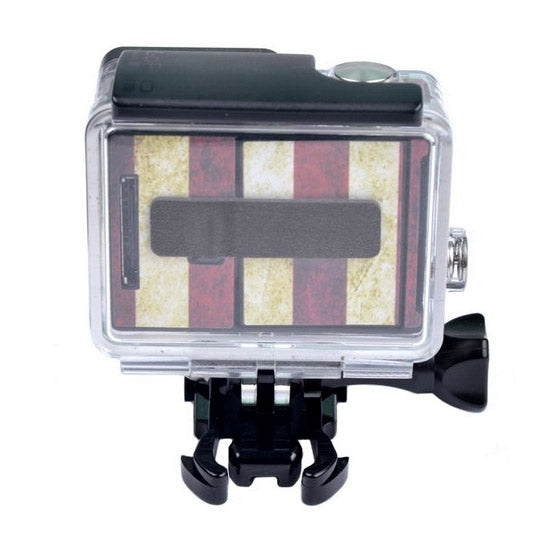Retro US Flag Pattern Case Sticker for GoPro HERO3+ /3 - Stickers by PMC TechLife | Online Shopping South Africa | PMC TechLife | Buy Now Pay Later Mobicred