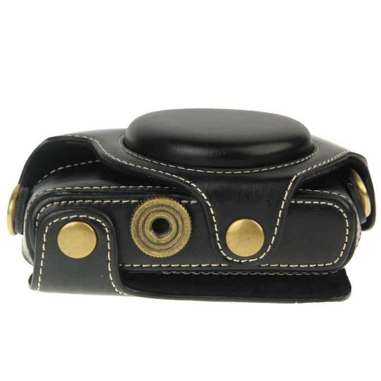 Retro Style PU Leather Camera Case Bag with Strap for Sony RX100 M3 / M4 / M5(Black) - free shipping - PMC TechLife - Order now!