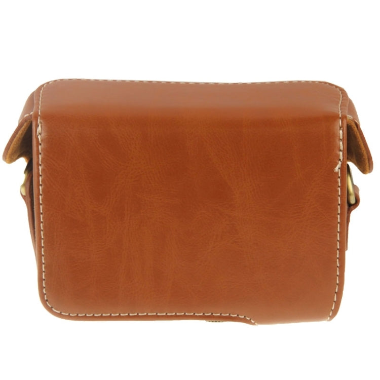 Retro Style PU Leather Camera Case Bag with Strap for Sony RX100 M3 / M4 / M5(Brown) - free shipping - PMC TechLife - Order now!