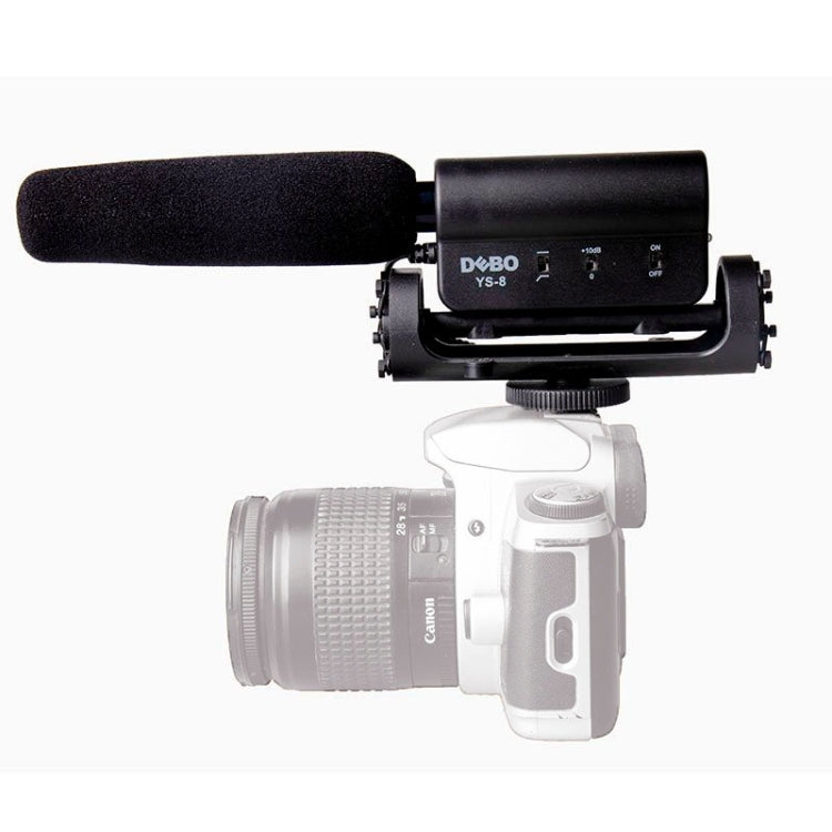 DEBO YS-8 Professional Photography Interview Dedicated Microphone for DSLR & DV Camcorder - free shipping - PMC TechLife - Order now!
