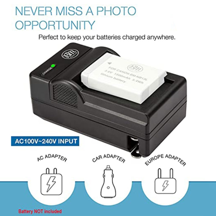2 in 1 Digital Camera Battery Charger for Panasonic VBD1/ VBD2, SONY F550/ F750/ F960...(Black) - free shipping - PMC TechLife - Order now!