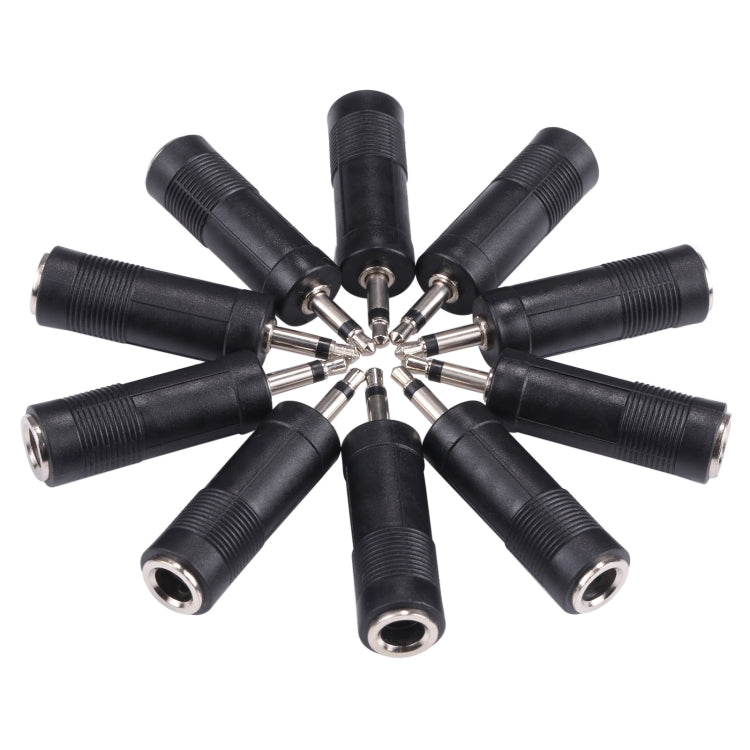 3.5mm Male to 6.35mm Female Mono Sound Converters Adapters (100 Pcs in One Package, the Price is for 100 Pcs) - Connectors & Terminals by PMC TechLife | Online Shopping South Africa | PMC TechLife