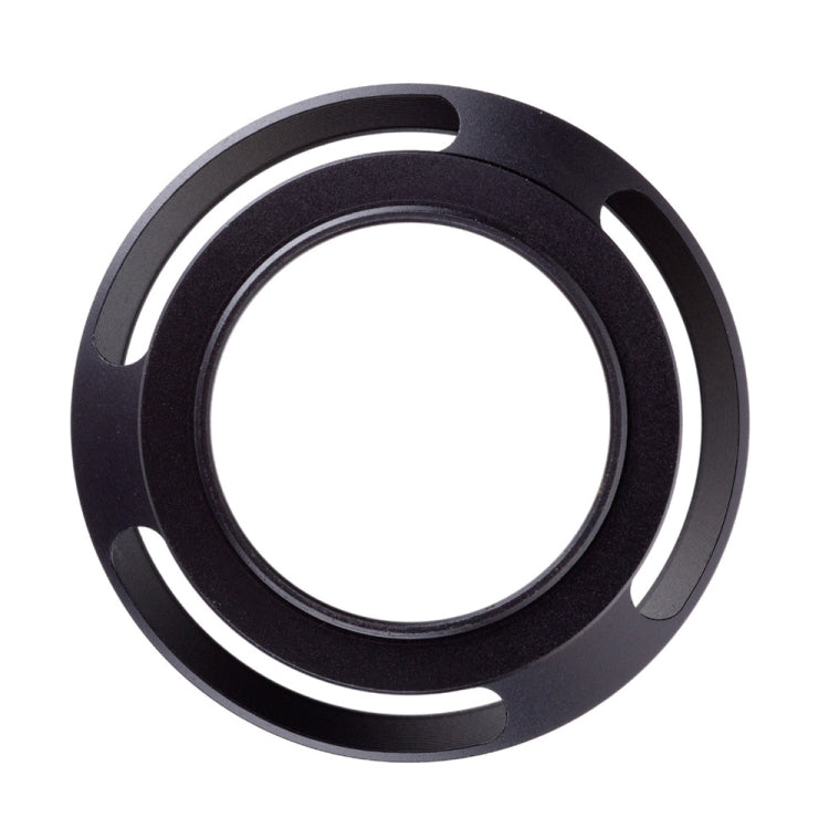 37mm Metal Vented Lens Hood for Leica(Black) - Lens Hood by PMC TechLife | Online Shopping South Africa | PMC TechLife